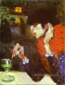 L’Absinthe Buveur 1901 cubistes